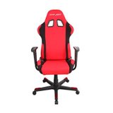 迪锐克斯DXRACER 新品FA01针织面料人体工学电脑椅子/可躺办公座椅(红黑)