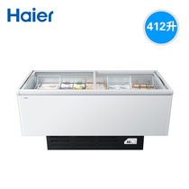 Haier/海尔 SC/SD-568工贸 卧式冷冻展示柜 透明玻璃冰柜 冷柜 冷藏冷冻 商用 岛柜