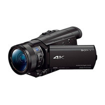 索尼(Sony) FDR-AX100E 4K高清数码摄像机 索尼AX100E 高清DV行货(黑色 官方标配)