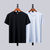 筑恒丰 男款 夏季经典纯色T恤95棉2件组合特惠装(黑白 M)