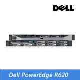 戴尔（DELL)1U机架式服务器R620 E5-2630V2*2/64G内存/600G*5块/H710/750W双电