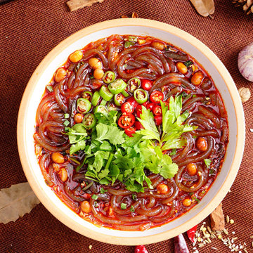 白家陈记重庆酸辣粉240g5袋红苕粗粉条