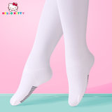凯蒂猫儿童连裤袜薄款天鹅绒春夏舞蹈袜女童丝袜2条装(白色 颜色)