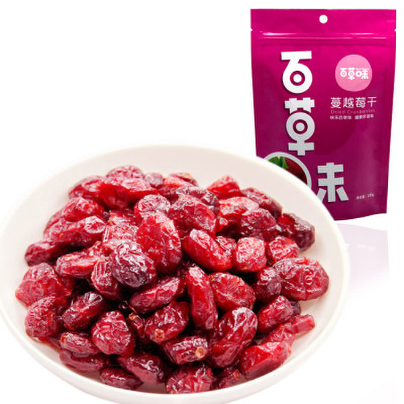 百草味 蔓越莓干 100g/袋