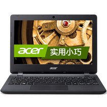 宏碁（acer）ES1-131 11.6英寸轻薄便携笔记本电脑 Intel四核处理器(黑色 4G 500G 标配)