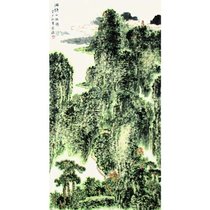 张宏侠 国画 山水画 水墨写意 竖幅立轴