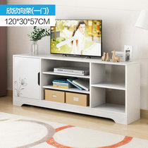 物植 电视柜 ZT-09(120cm加高款无抽暖白欣欣向荣)