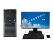 宏碁（acer）V4210 家用办公台式电脑（英特尔双核G1840 2G 1T硬盘 DVD 键鼠 USB3.0）(含21.5英寸IPS显示器 4G内存)