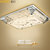 金幻LED吸顶灯客厅灯长方形水晶灯具个性创意简约现代(80*60CM三色温80W)