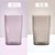 北欧简约漱口杯透明塑料牙刷杯 家用情侣刷牙杯子儿童牙缸_1650211916(紫色+灰色)
