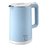 志高（CHIGO）电水壶烧水壶电热水壶 不锈钢双层防烫 1.5L容量ZY-1502 蓝(蓝色)