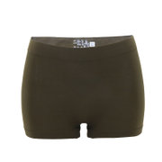 日本直采 郡是GUNZE女士内裤女性3D提臀平角短裤多色可选(L卡其色)