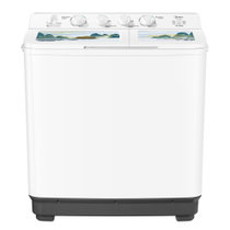 美的（Midea） 10公斤 双缸洗衣机  MP100GM1极地白