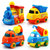 【爱亲亲】磁力托马斯轨道车 工程车可独立活动，车车用磁儿童玩具(小火车-D款)