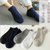 SUNTEK5双盒装袜子男女生学院风短袜运动低帮隐形船袜四季中筒棉袜(均码 船袜-纯色款（5双装）)