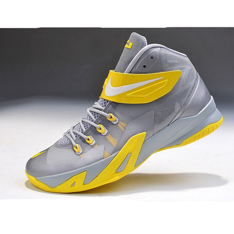 耐克/nike zoom soldier 詹姆斯士兵8篮球鞋653642-100(653642-200灰