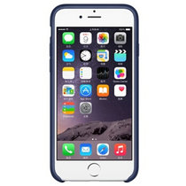苹果iPhone6Plus皮革保护壳MGQV2FE/A深蓝
