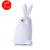 爱您纳（Aainina）苹果5/5S手机壳 可爱硅胶保护套立体兔子胖胖兔防摔壳(白色)