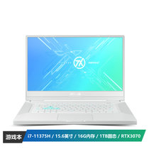 华硕(ASUS) 天选air 15.6英寸游戏笔记本电脑 11代酷睿i7 2K屏165Hz 广色域 白 i7-11375H/RTX3070/2K屏 16G内存+1TB固态