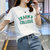 蒂克罗姆字母粉红豹纯棉T恤T5130(白色 S)