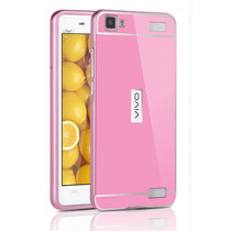 vivo Y37 金属手机壳 步步高 Y37 金属边框壳 Y37 手机套 保护壳(粉红色)