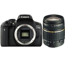 佳能（Canon）EOS 750D 单反相机 （腾龙18-200 镜头 一镜走天下）套机(套餐七)