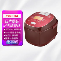 东芝(TOSHIBA)微电脑电磁饭煲 RC-18RMC 好锅不粘饭 5mm铜釜 赤
