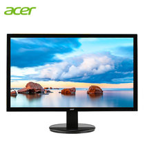 宏碁（acer） 显示可壁挂护眼显示器台式机液晶显示器办公家用电脑屏幕(黑色 EH220（21.5英寸））)