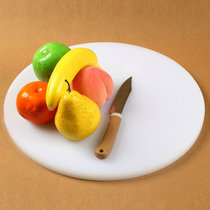 西派珂/CMCPACK 菜板塑料砧板水果案板切菜板子带把手无把手圆形刀板面板(彩色 规格300*15mm)(白色 规格300*15mm)