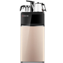 志高(CHIGO)饮水机立式办公室家用下置水桶全自动冷热自动上水防烫茶吧机(金色 冷热)