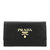 PRADA普拉达 女士黑色徽标钥匙包 1PG004-QWA-F0002黑色 时尚百搭