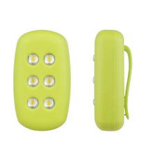 米粒(Mrice) R100跑步安全灯LED发光手臂带夜跑手环安全信号灯反光 绿色