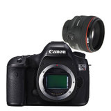 佳能(Canon)EOS 5DSR EF 50mm f/1.2L USM 标准人像套机单反相机(套餐五)