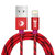 乾越 iPhone6/7数据线苹果6/7加长手机6/7Plus充电线器1米红色(中国红 新款充电式)