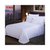 酒店床上用品 宾馆客房客栈四件套白缎条床单单件(床单1.5米 JT003-cd230*240)