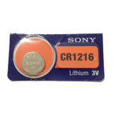 盛诺美 原装手表纽扣电池汽车钥匙电池 索尼SONY 锂电池 多种型号 3V(CR1216单粒)