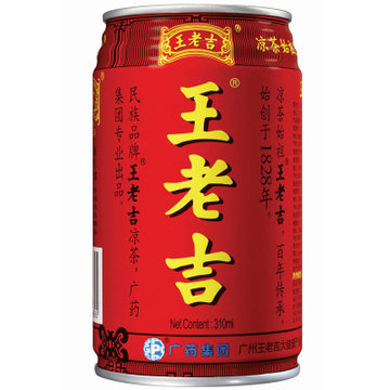 王老吉 凉茶植物饮料310ml*24罐/箱