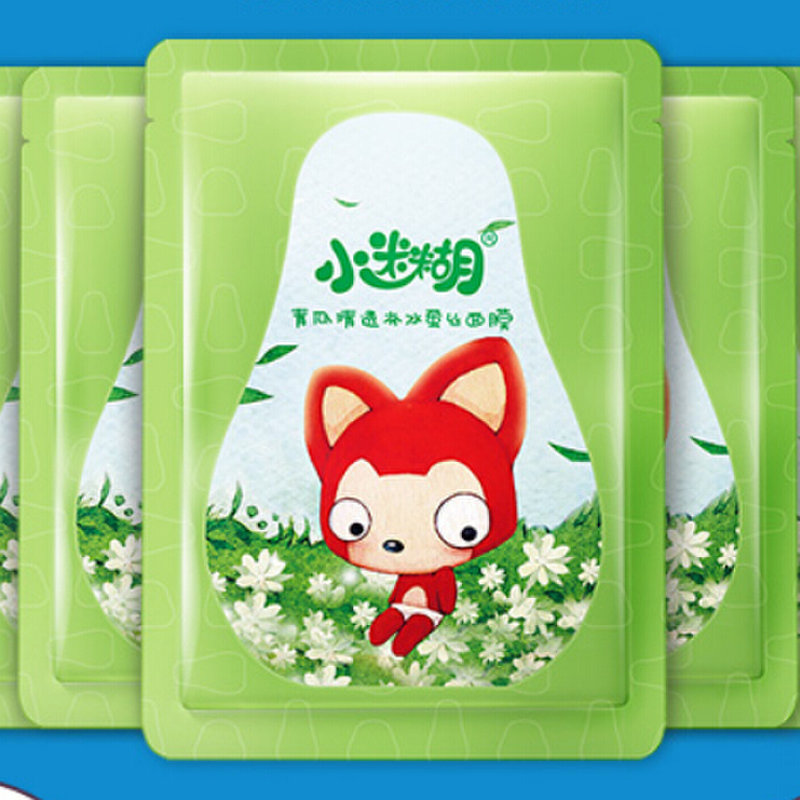 御泥坊 小迷糊 阿狸青瓜清透补水蚕丝面膜 2片装