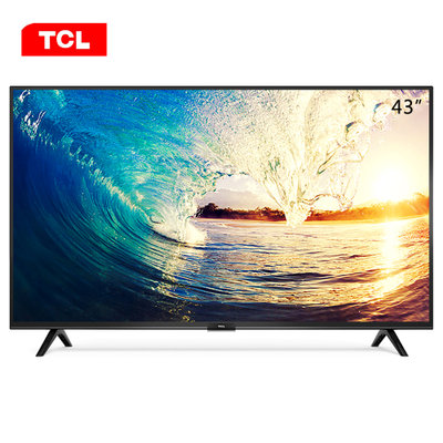 TCL 43W6 43英寸智能网络彩电窄边wifi全高清平板液晶教育电视机