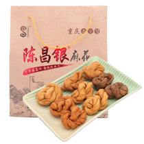 陈昌银麻花528g 陈昌银磁器口陈麻花重庆麻花 全家福礼盒装6种口味