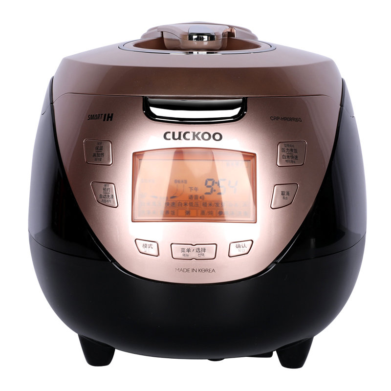 韩国原装进口福库高压ih电饭煲crphr0890sg金黑热销