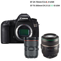 佳能（Canon）EOS 5DS双头全画幅单反相机 5ds 5DS双镜头套装(24-70II+70-300DO 延保)