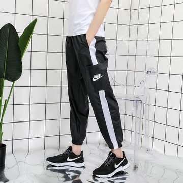 Nike耐克女裤新款PANT WVN运动裤跑步训练卫裤透气休闲梭织长裤CJ7347-010(黑色XL)【图片价格品牌报价】-国美