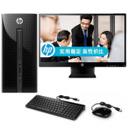惠普（HP）251-121cn 商务办公 家用娱乐 台式电脑+显示器 G3260/4G/500G/1G独显/Win10(主机+27英寸显示器)