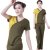 梵歌纳瑜伽服女套装新款特价春夏短袖瑜珈舞蹈健身愈加服正品包邮(16014+13188军绿 M)