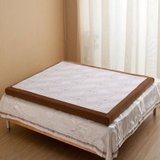 床垫 榻榻米床垫 榻榻米 床垫 床垫单人双人床护垫(提花针织 1.2米)