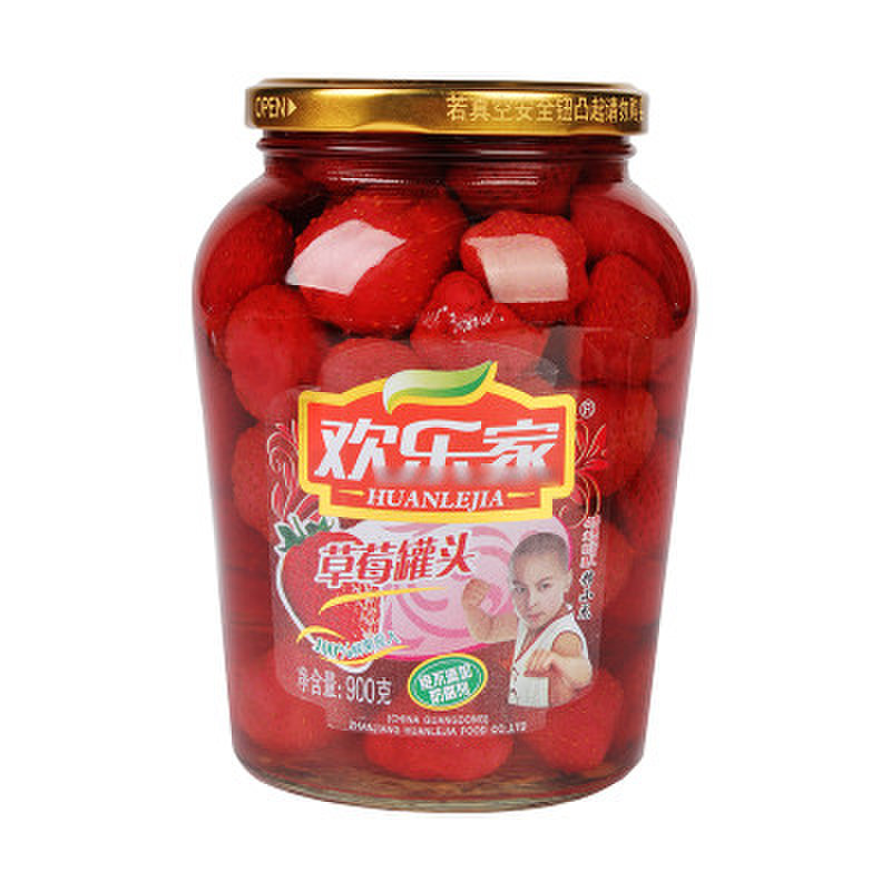 方便食品欢乐家草莓罐头900g/瓶返回商品页 >