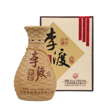 45度李渡老窖450ml瓶