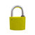 苏识 40mm梅花塑钢锁（计价单位：把）颜色：黄色(黄色 默认)