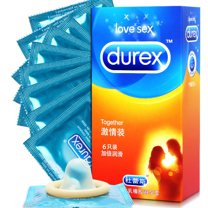 杜蕾斯旗舰店激情6片装 安全套 避孕套杜蕾斯安全避孕